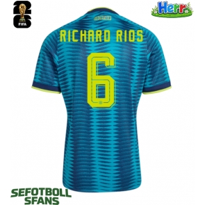 Colombia Richard Rios #6 Bortatröja VM 2026 Kortärmad